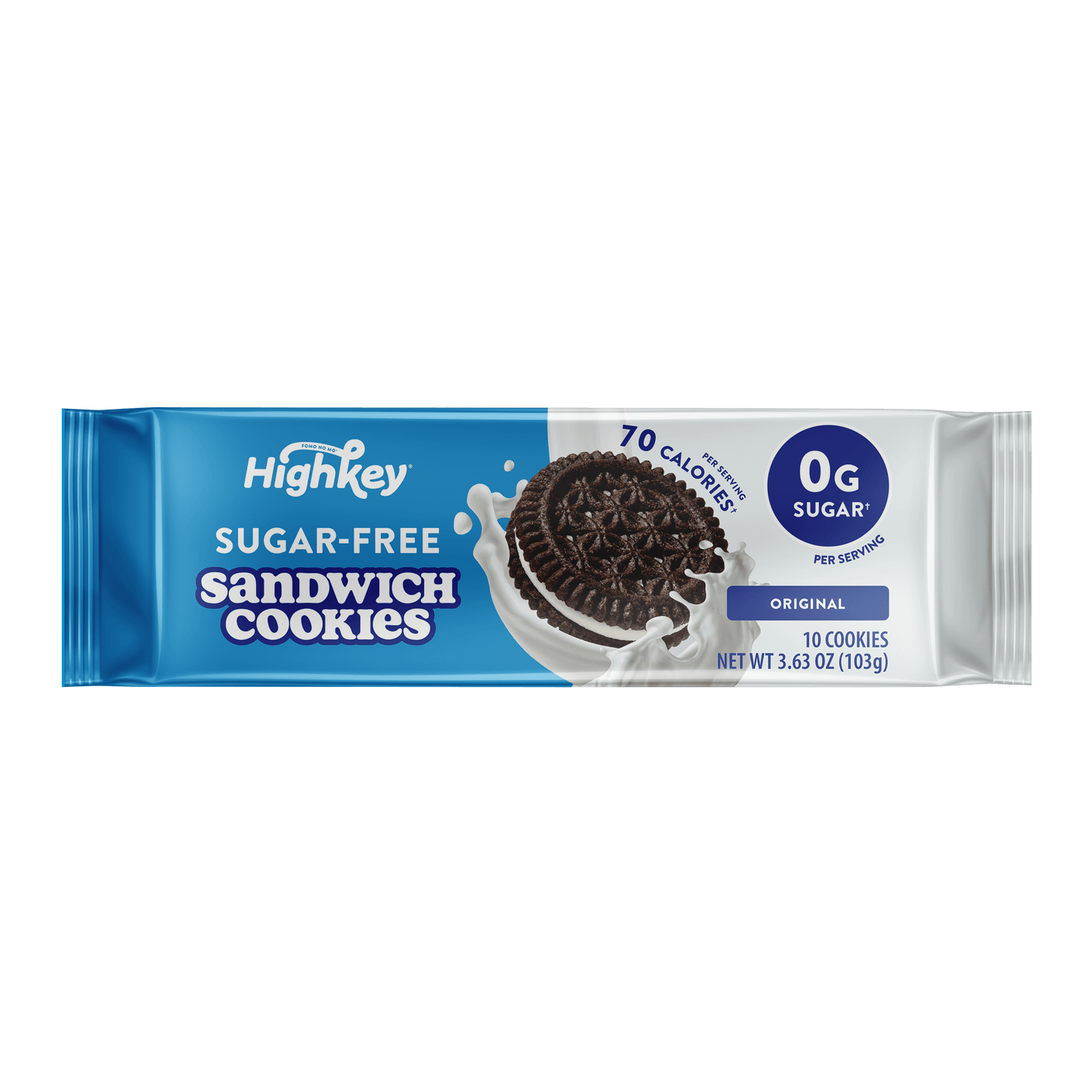 Sugar Free Sandwich Cookies (3 Packs of 10 Cookies)