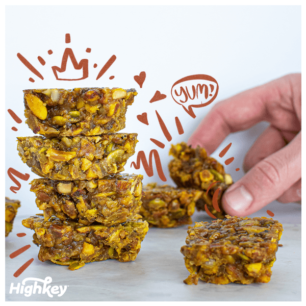 Keto Peanut Butter Granola Bites Recipe-HighKey