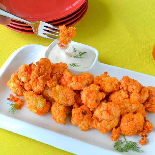 Buffalo Cauliflower Bites-HighKey
