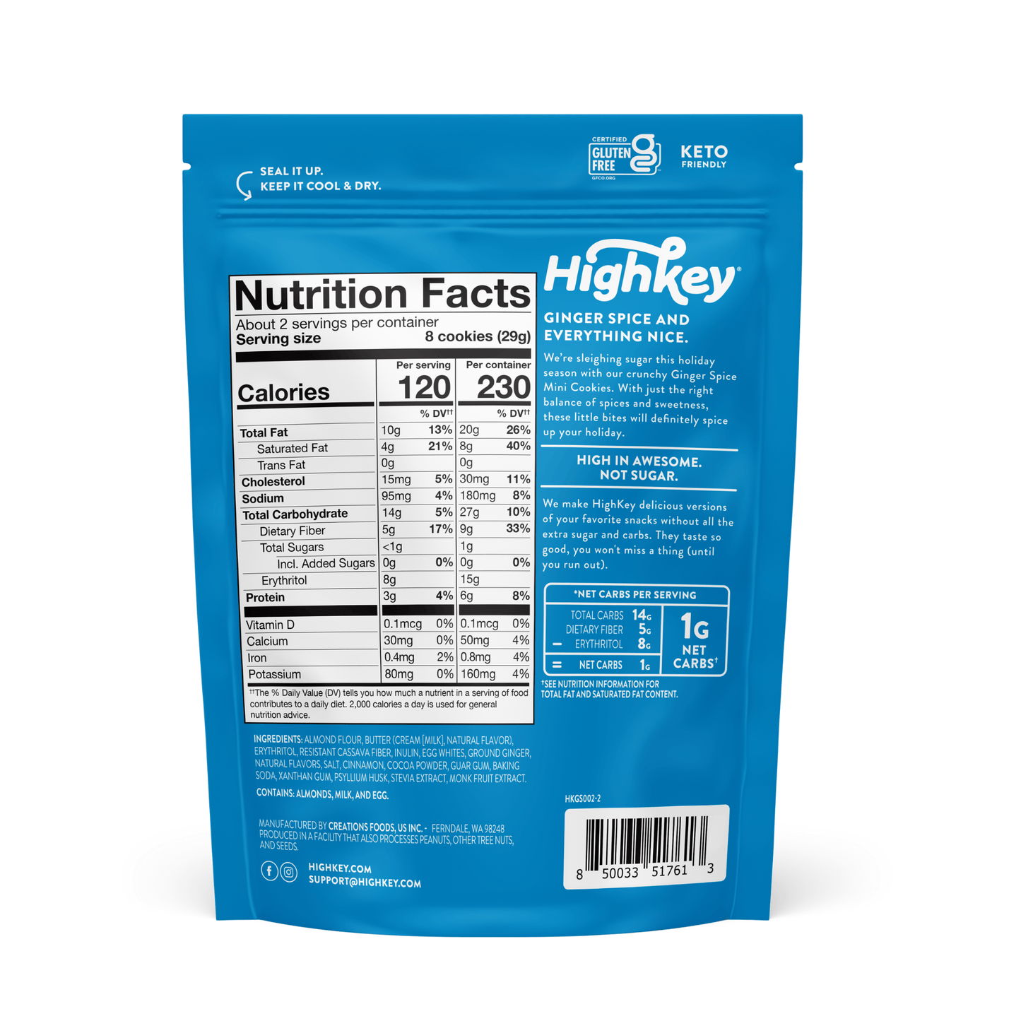 Mini Cookies: Holiday Variety (3 Pack - 2 oz bags)