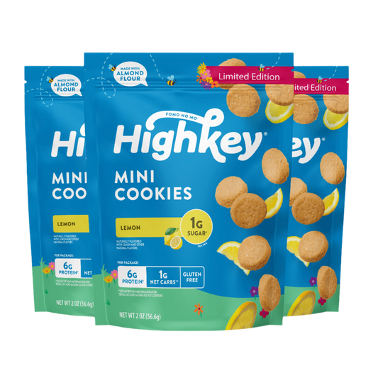 HighKey Lemon Gluten free grain free Cookies