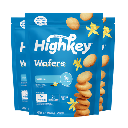highkey vanilla wafers made with almond flour low carb gluten free