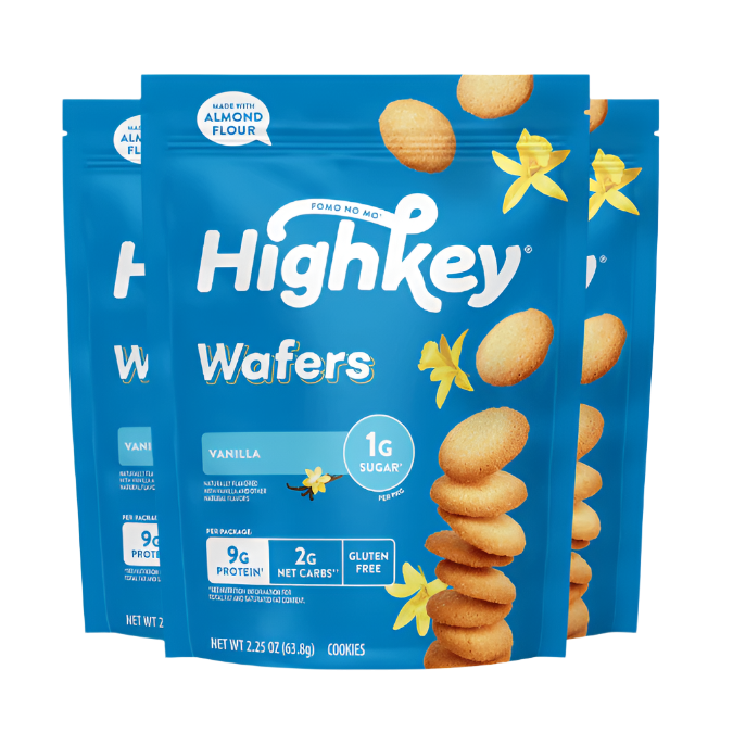 highkey vanilla wafers made with almond flour low carb gluten free